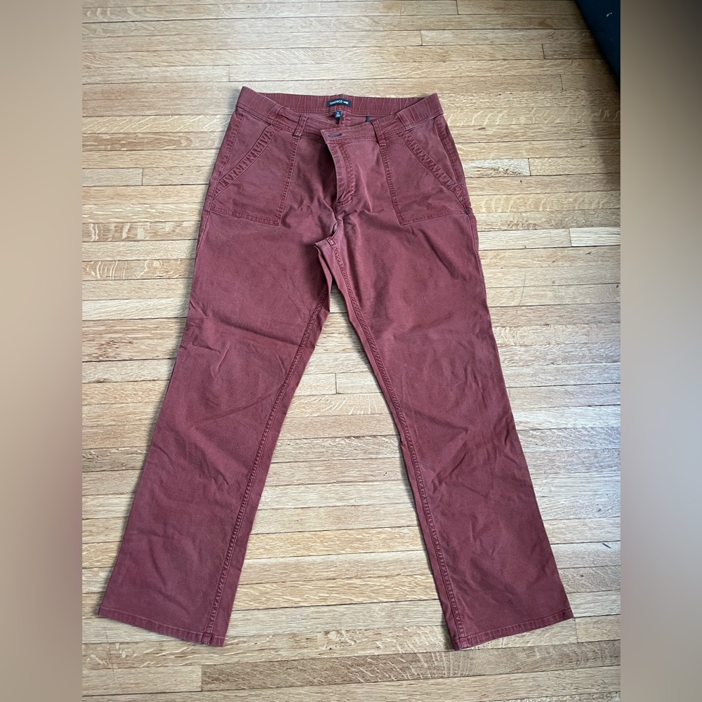 Toad&Co rust colored pants